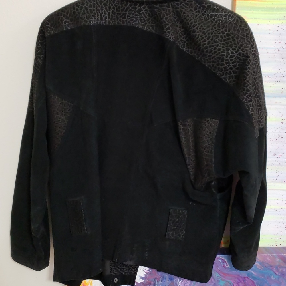 Suede coat - Picture 2 of 2